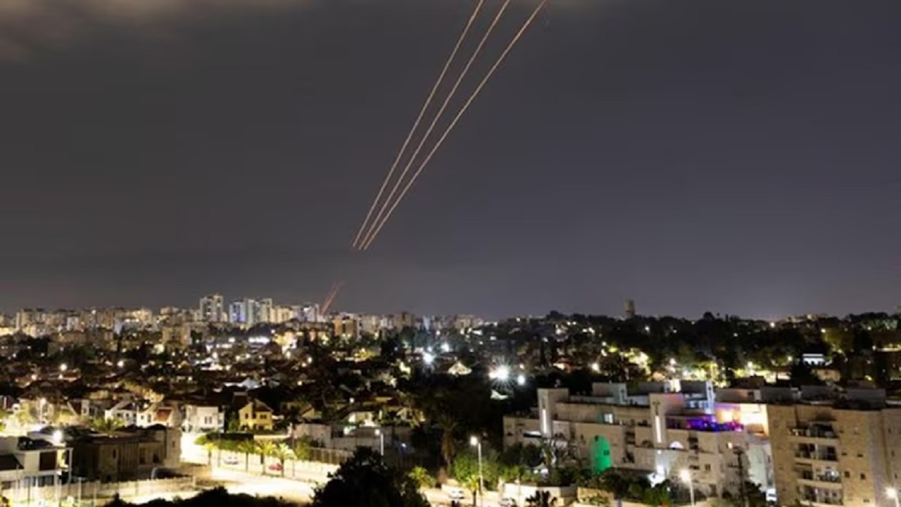 Israel launched missiles in a retaliatory strike against Iran